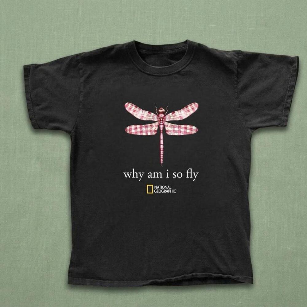 Gildan National Geographic  Dragonfly Graphic Tee